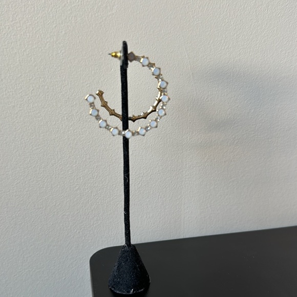 Nordstrom
Rainbow Stone Hoop Earrings - Picture 3 of 8